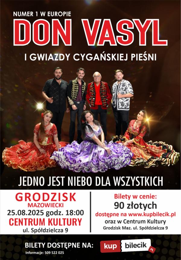 Koncert „Od Czardasza do Przeboju” Don Vasyl i gwiazdy cygańskiej pieśni