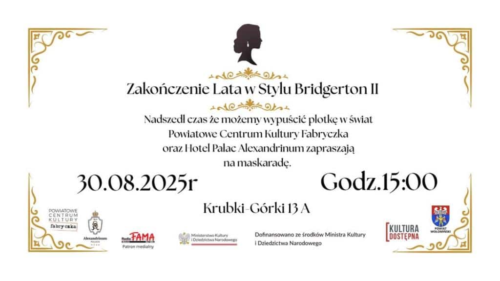 Wielka Letnia Maskarada – Zakończenie Lata w Stylu Bridgerton II