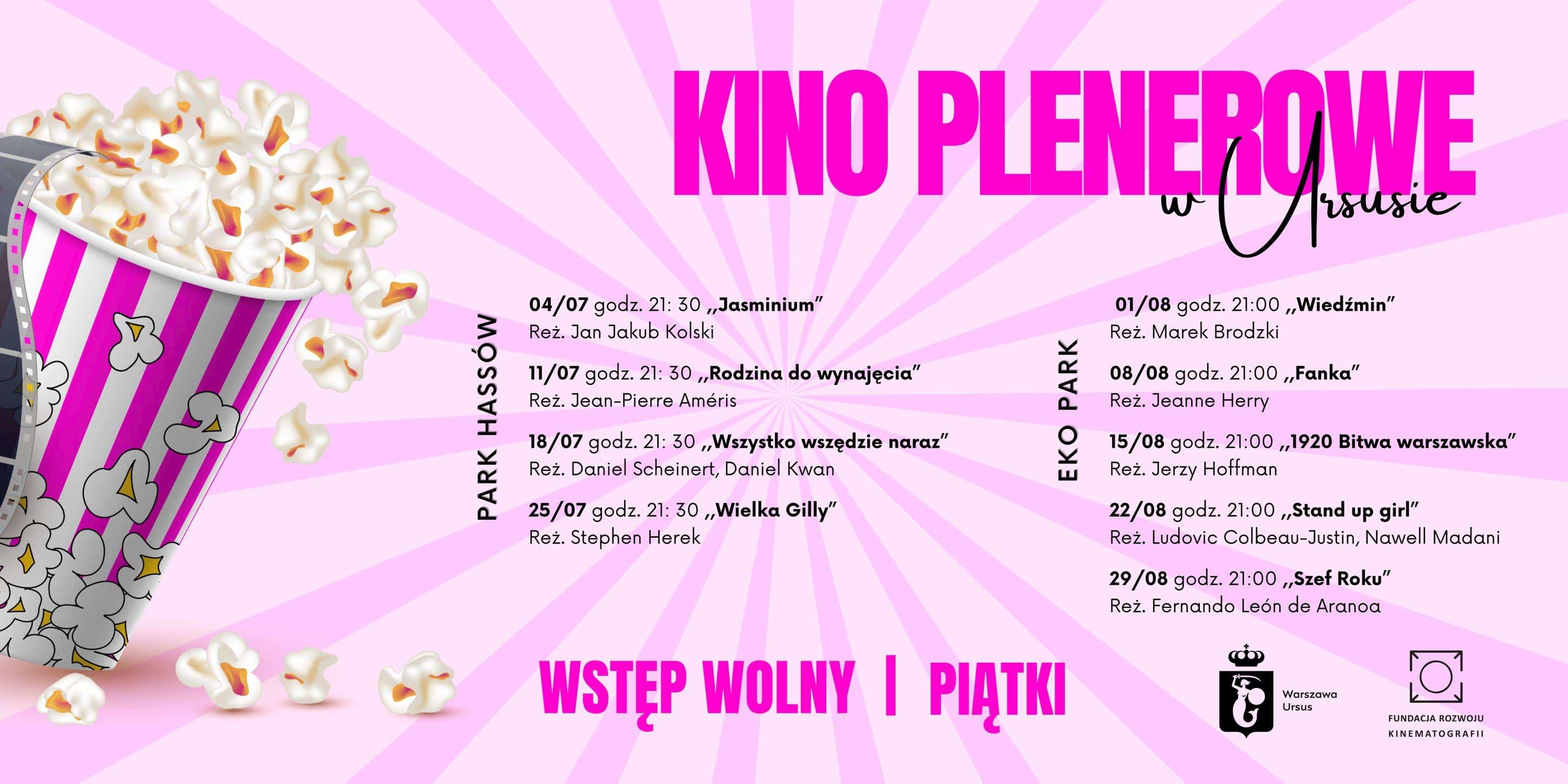 Kino Plenerowe w Ursusie – Eko Park