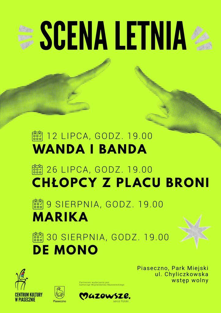 SCENA LETNIA – Koncert: De Mono