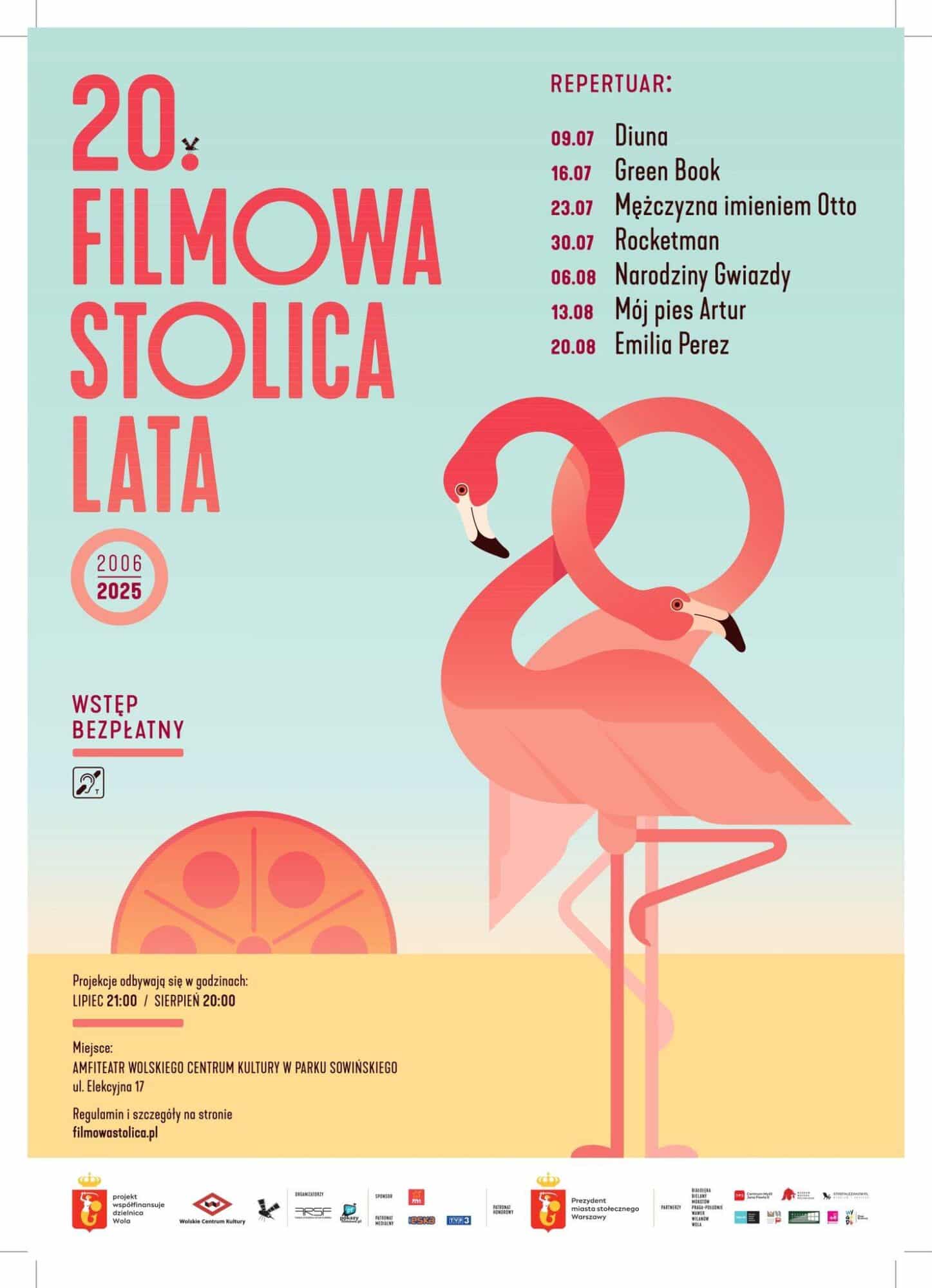 Open-air cinema in the Sowińskiego Park Amphitheatre / Film Capital of the Summer