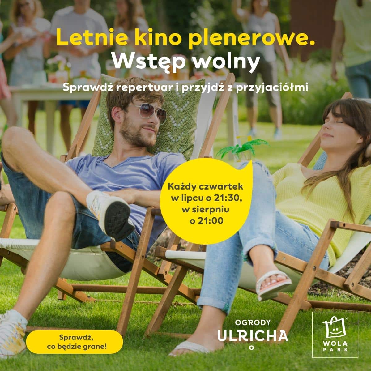 Summer outdoor cinema - Ulrich Gardens / Film Capital of the Summer
