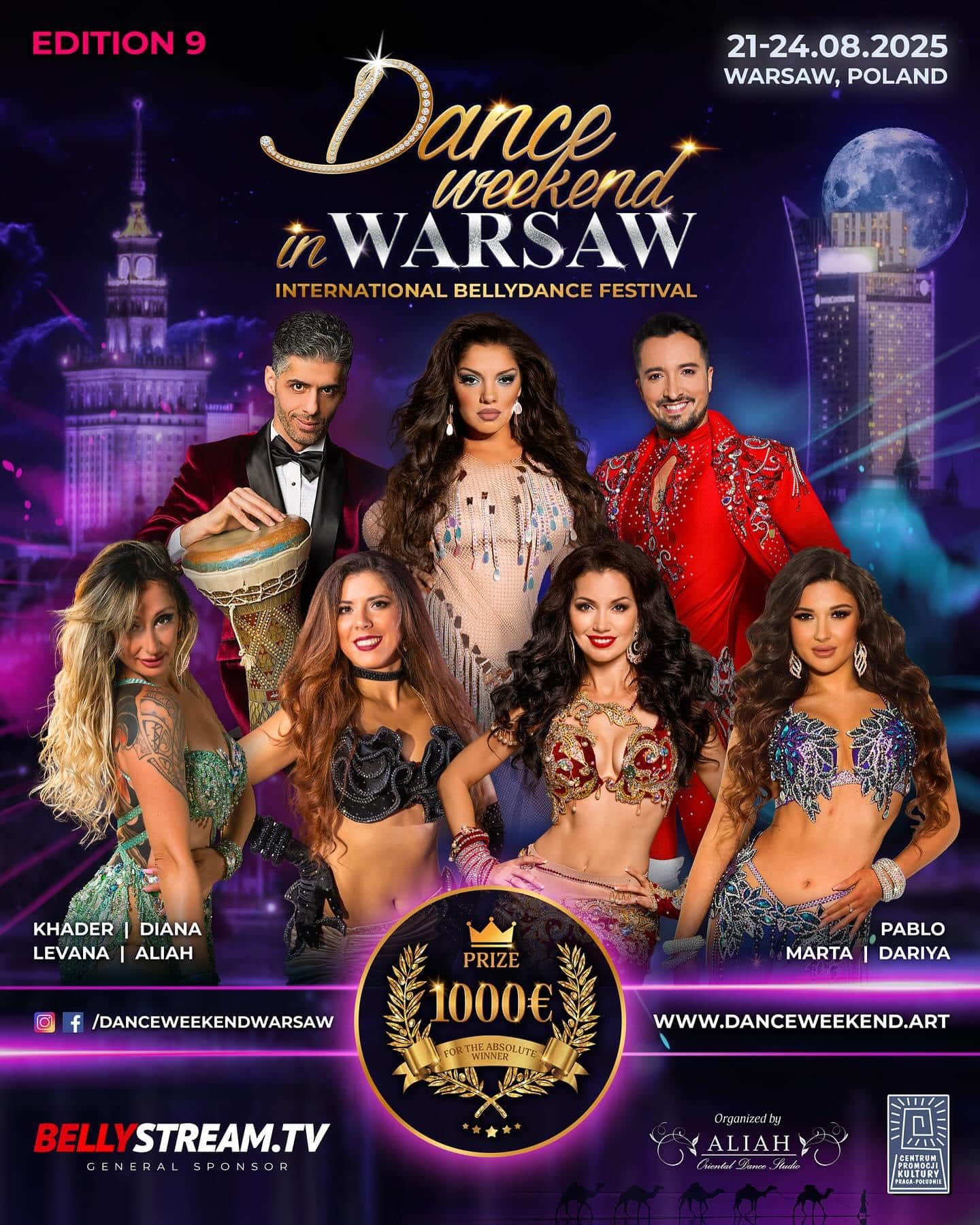 9. Weekend Tańca w Warszawie ’25 – International Bellydance Festival