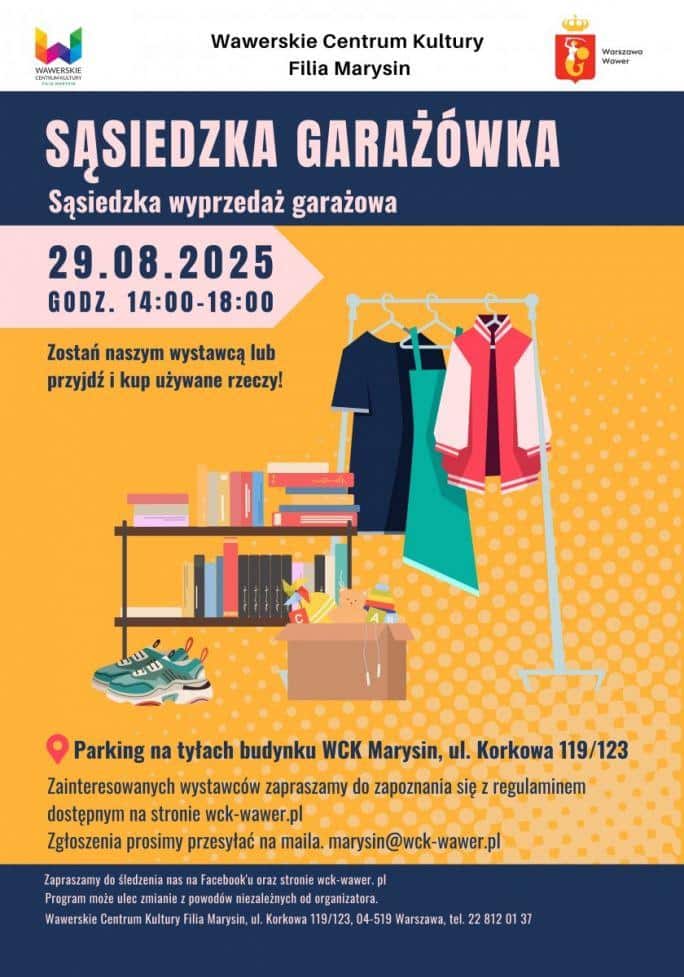 Garażówka – Sąsiedzka wyprzedaż garażowa