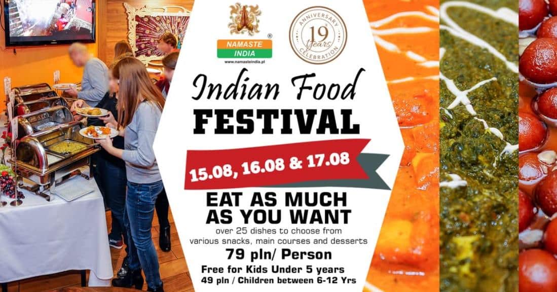Festiwal Indyjskiego Jedzenia