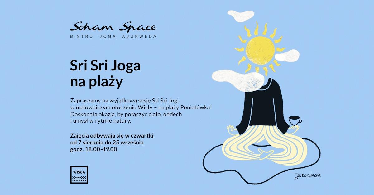 Sri Sri Joga na Plaży Poniatówka