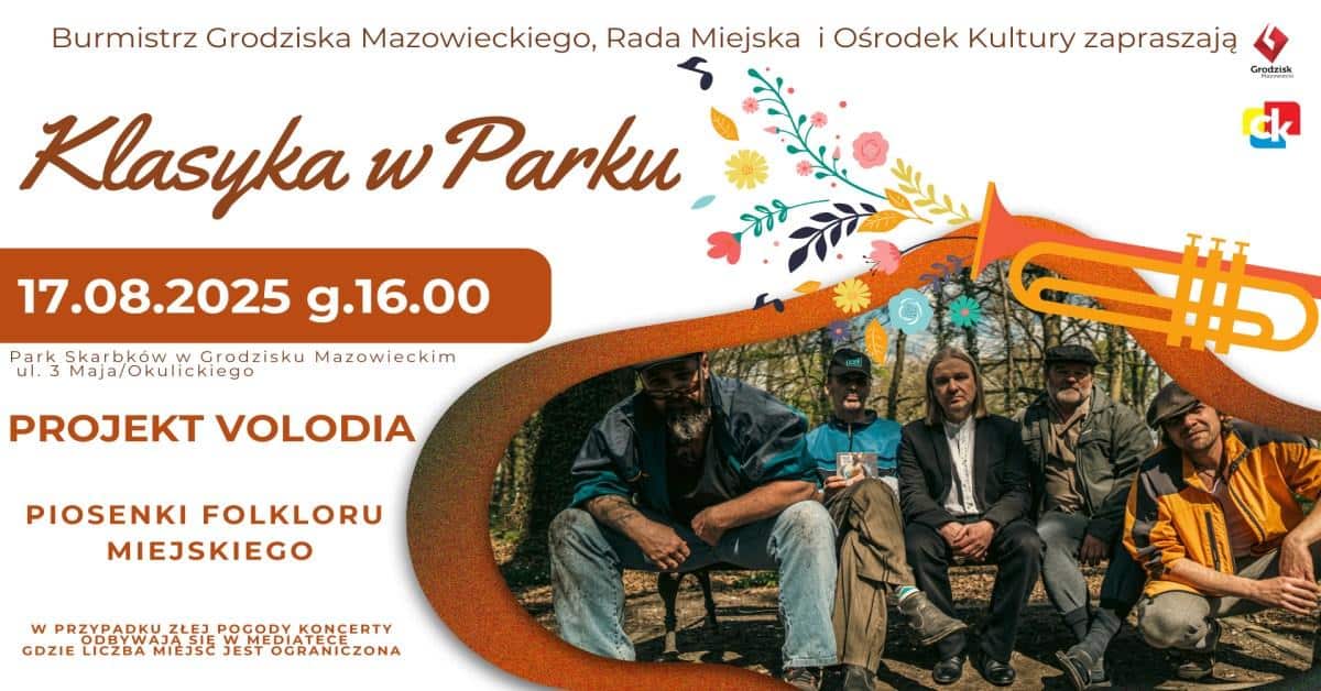Klasyka w Parku „Piosenki folkloru miejskiego” / Koncert